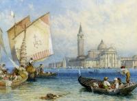 Myles Birket Foster - San Giorgio Maggiore Venice